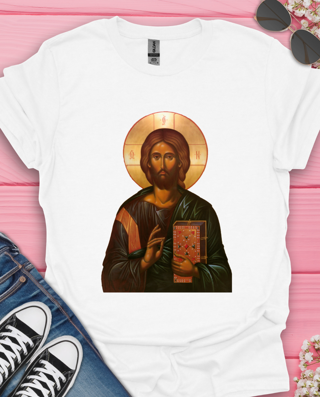 Jesus Eastern Design T-Shirt