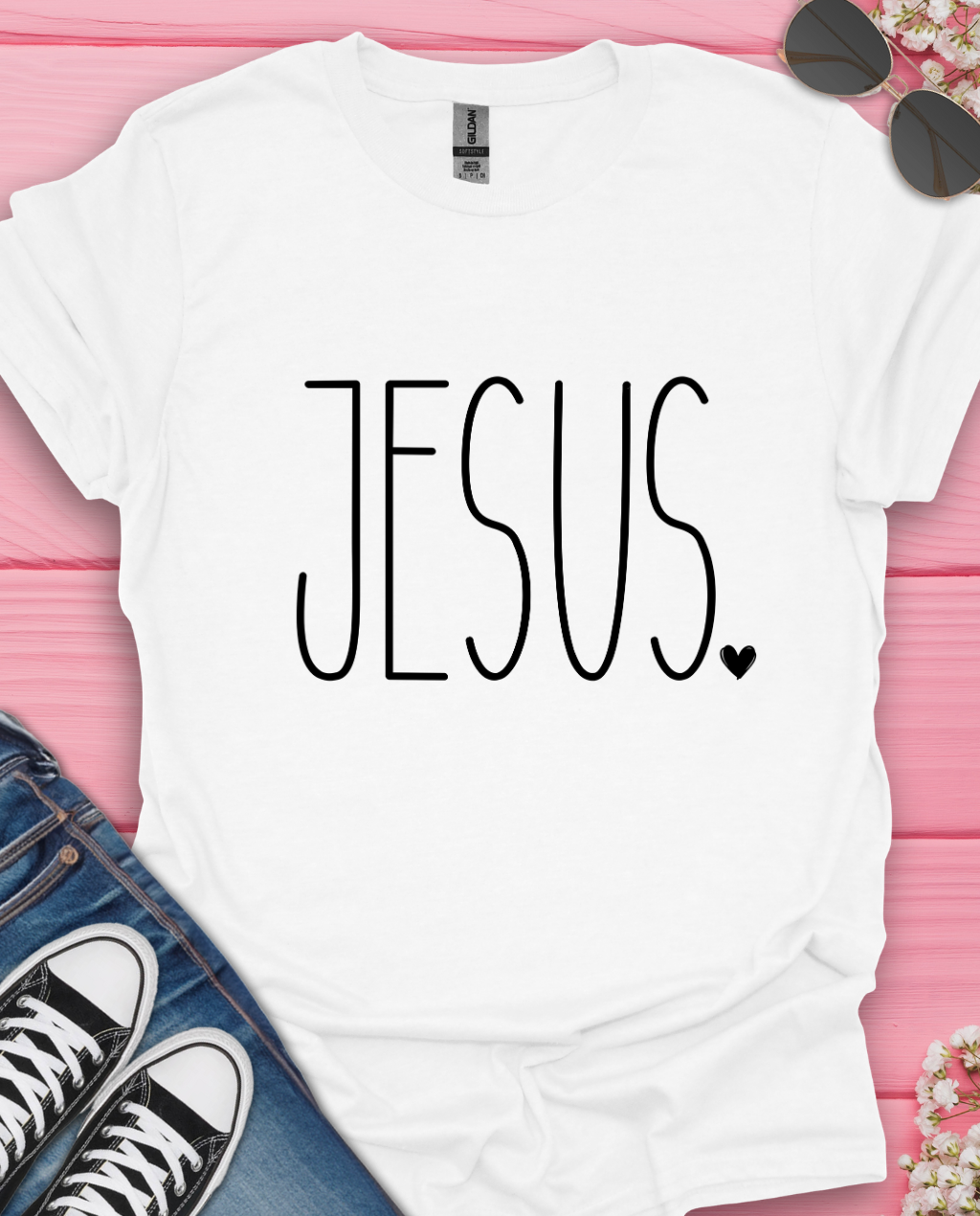 Jesus Minimalist Design T-Shirt