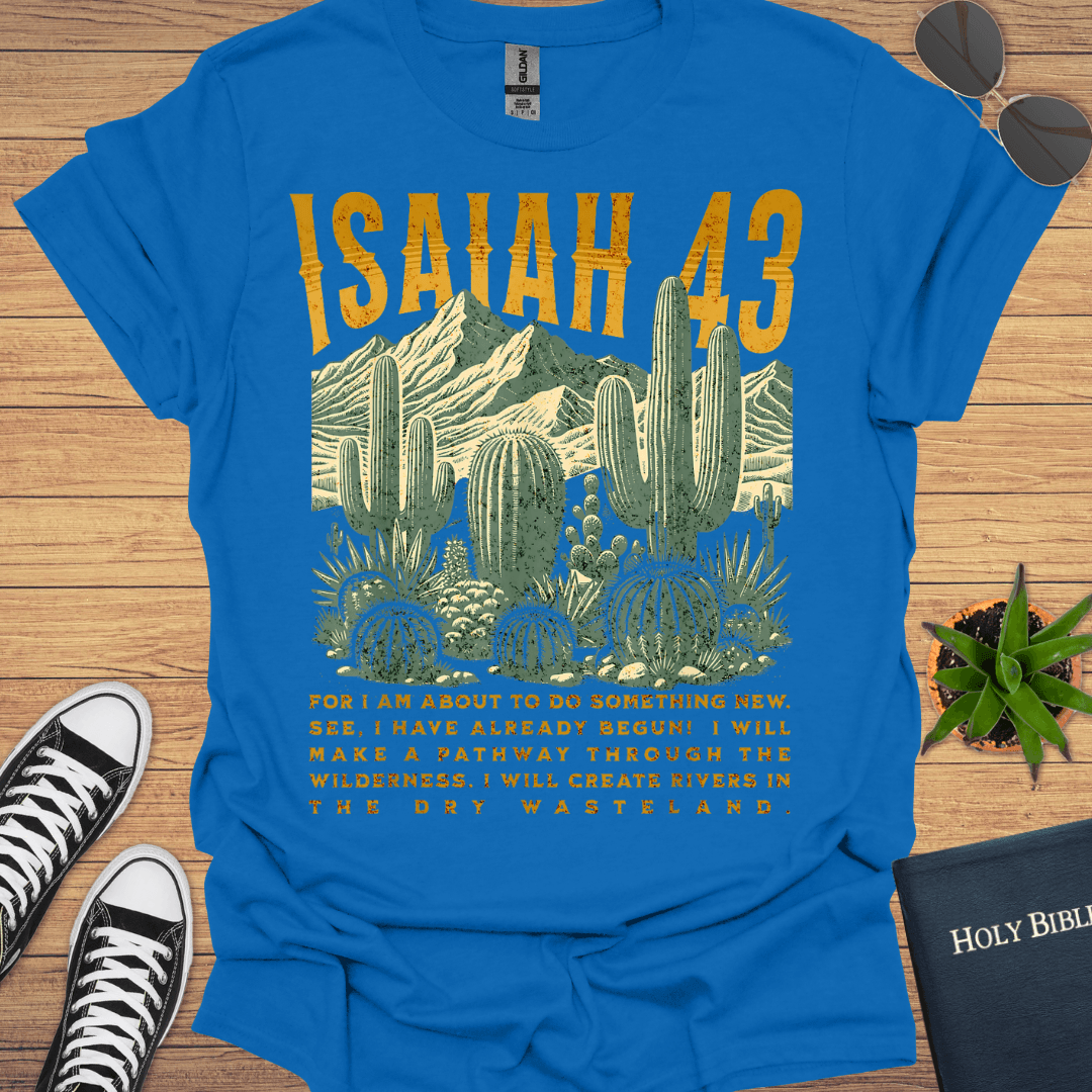 Isaiah 43 T-Shirt - Christian Clothes