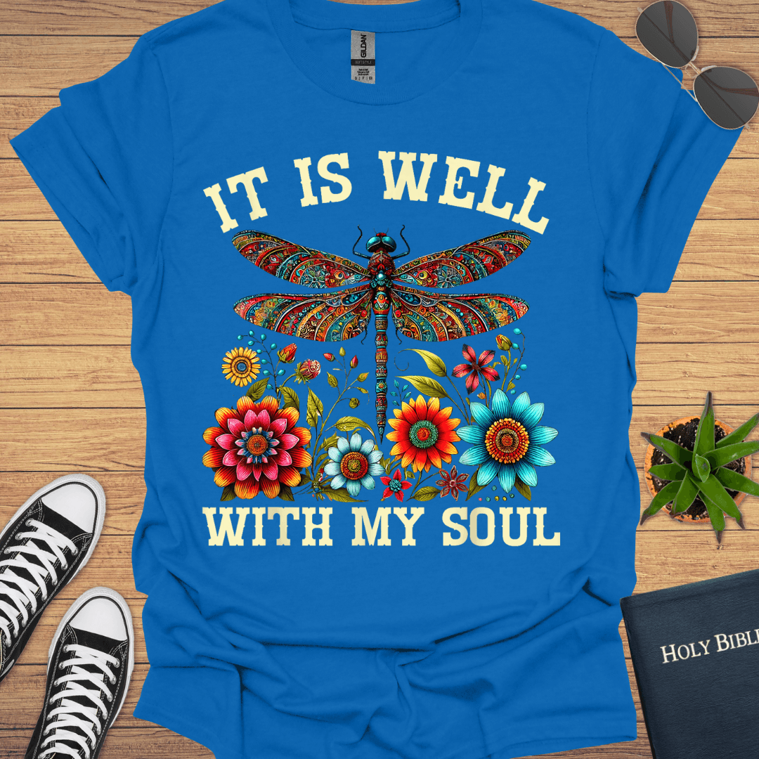 It Is Well With My Soul T-Shirt - Christian Clothes