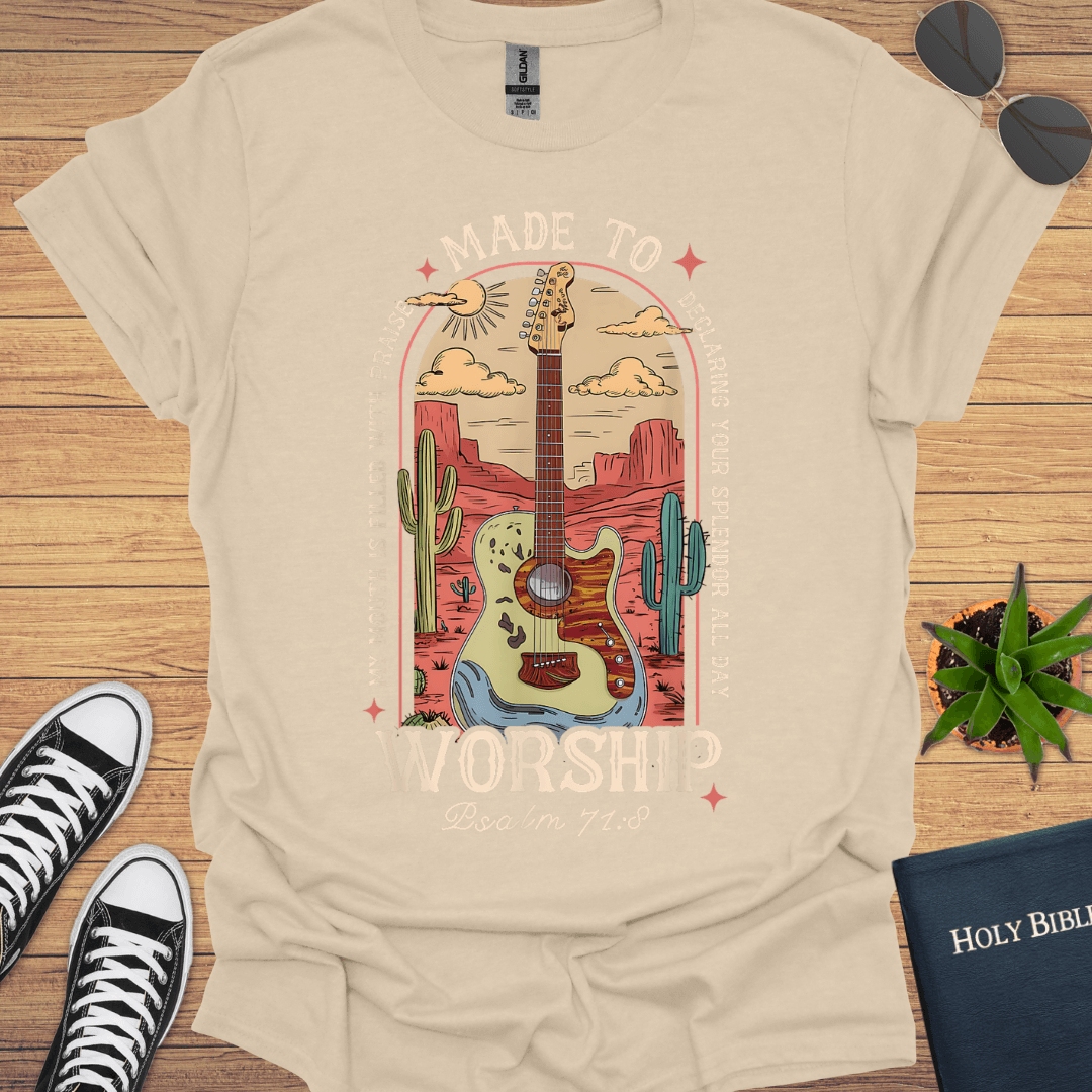 Made To Worship T-Shirt - Christian Clothes