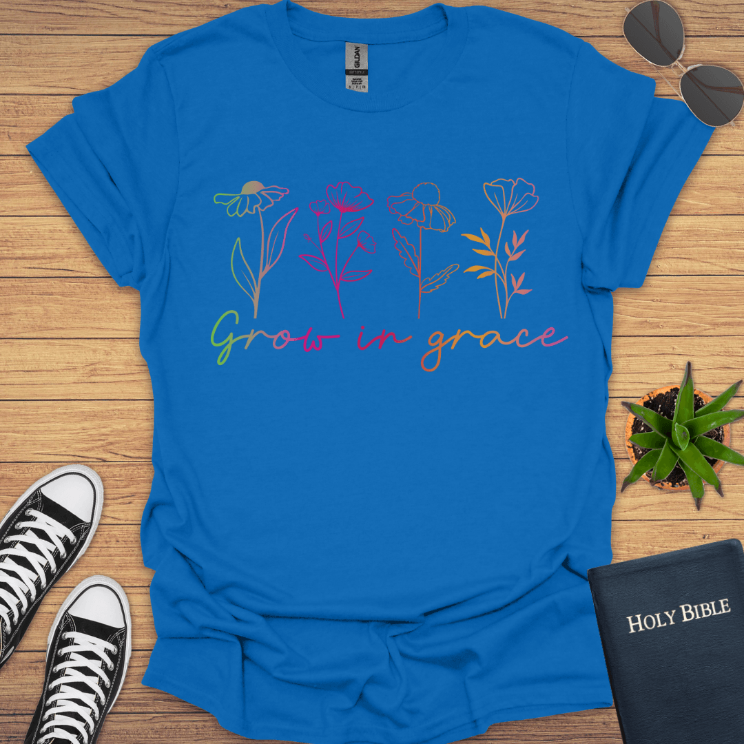 Grow in Grace T-Shirt - Christian Clothes