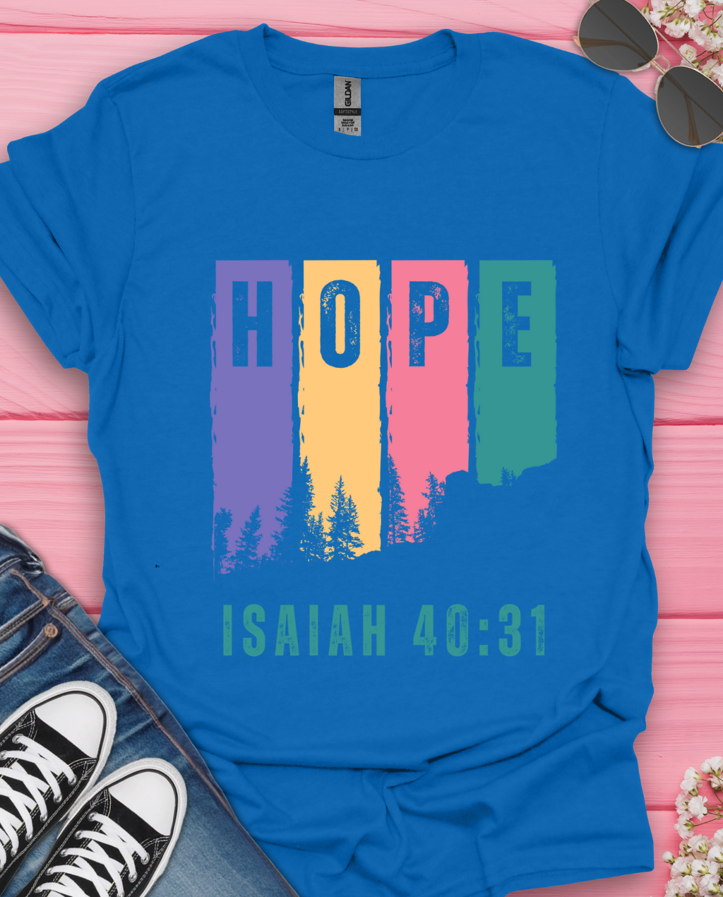 Hope Isaiah 40:31 T-Shirt