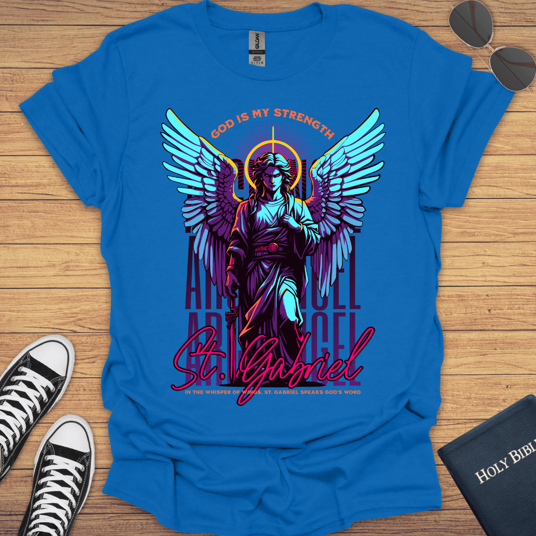 St Gabriel T-Shirt - Christian Clothes