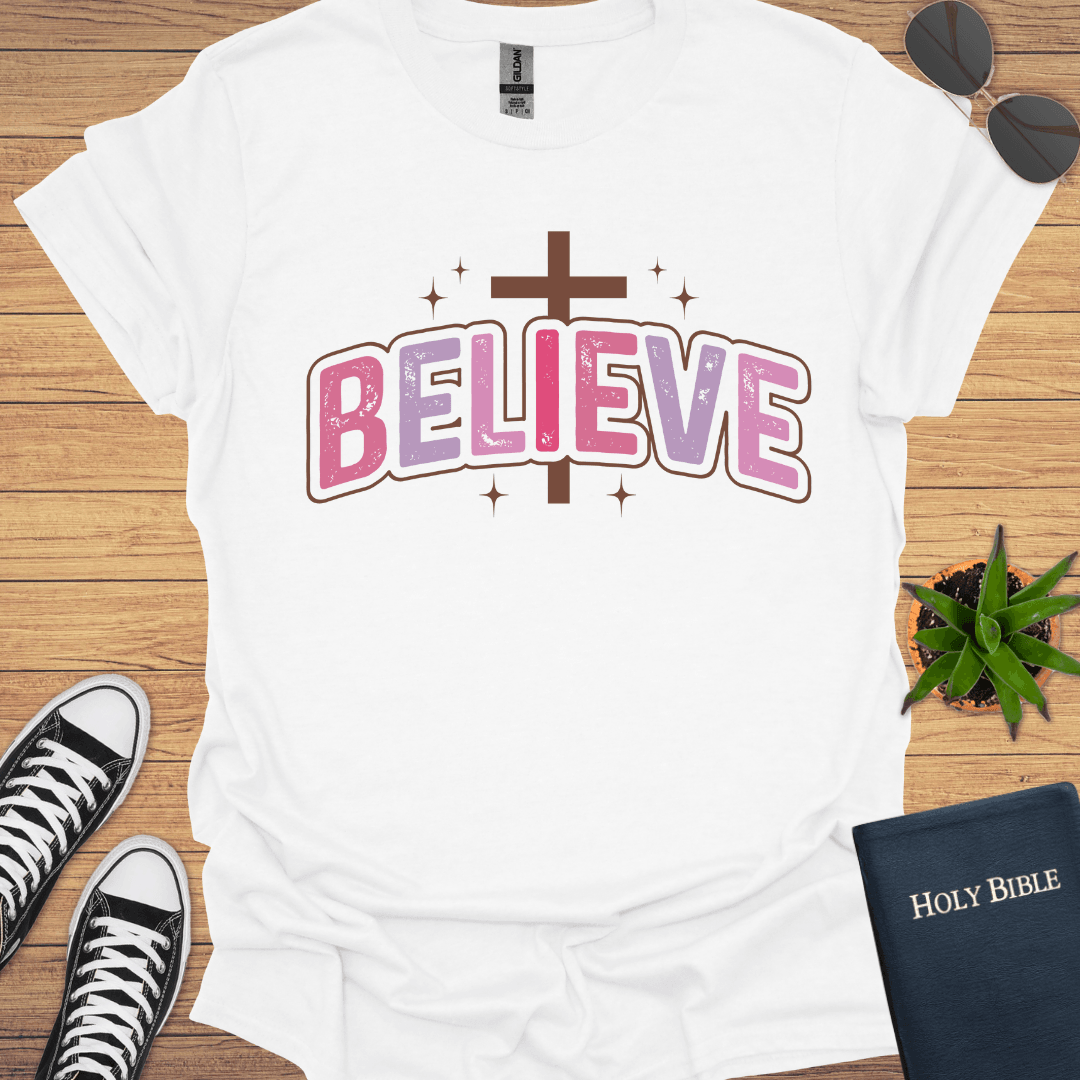 Believe T-Shirt - Christian Clothes