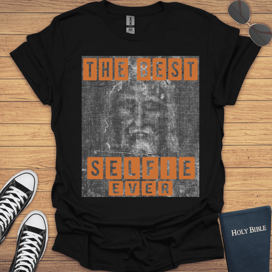 The Shroud Best Selfe Ever T-Shirt - Christian Clothes