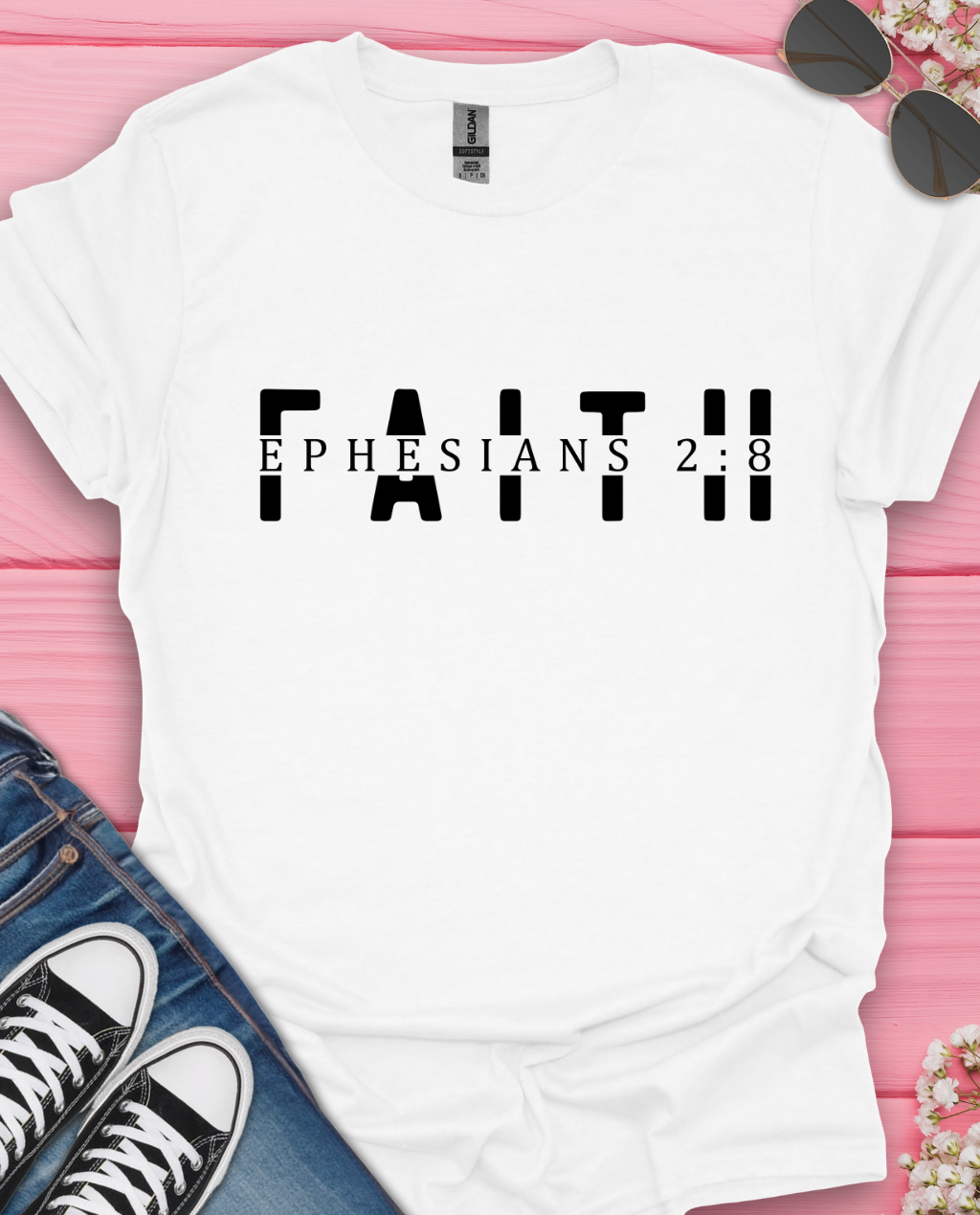 Faith Ephesian 2:18 T-Shirt