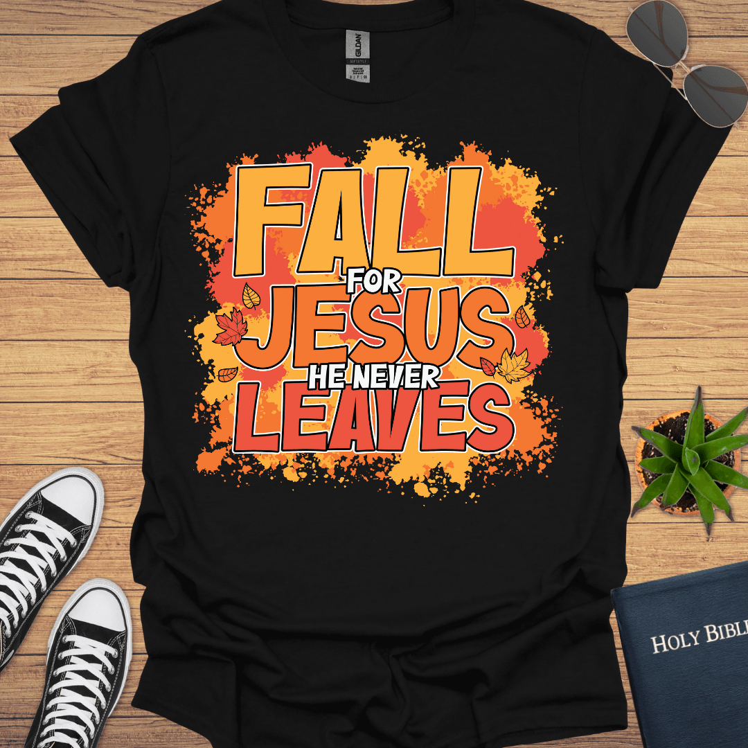 Fall For Jesus T-Shirt - Christian Clothes