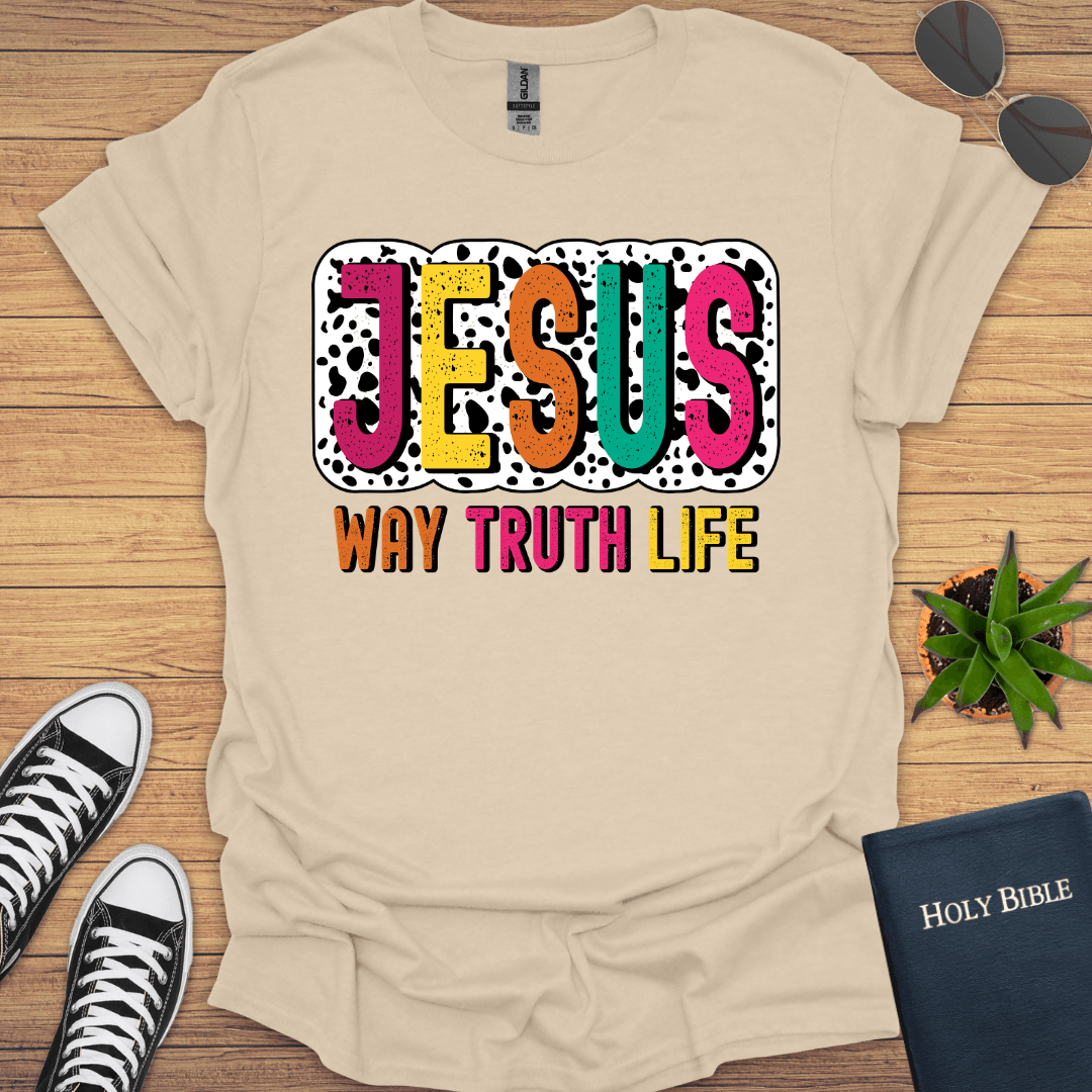 Jesus The Way the Truth the Way T-Shirt - Christian Clothes