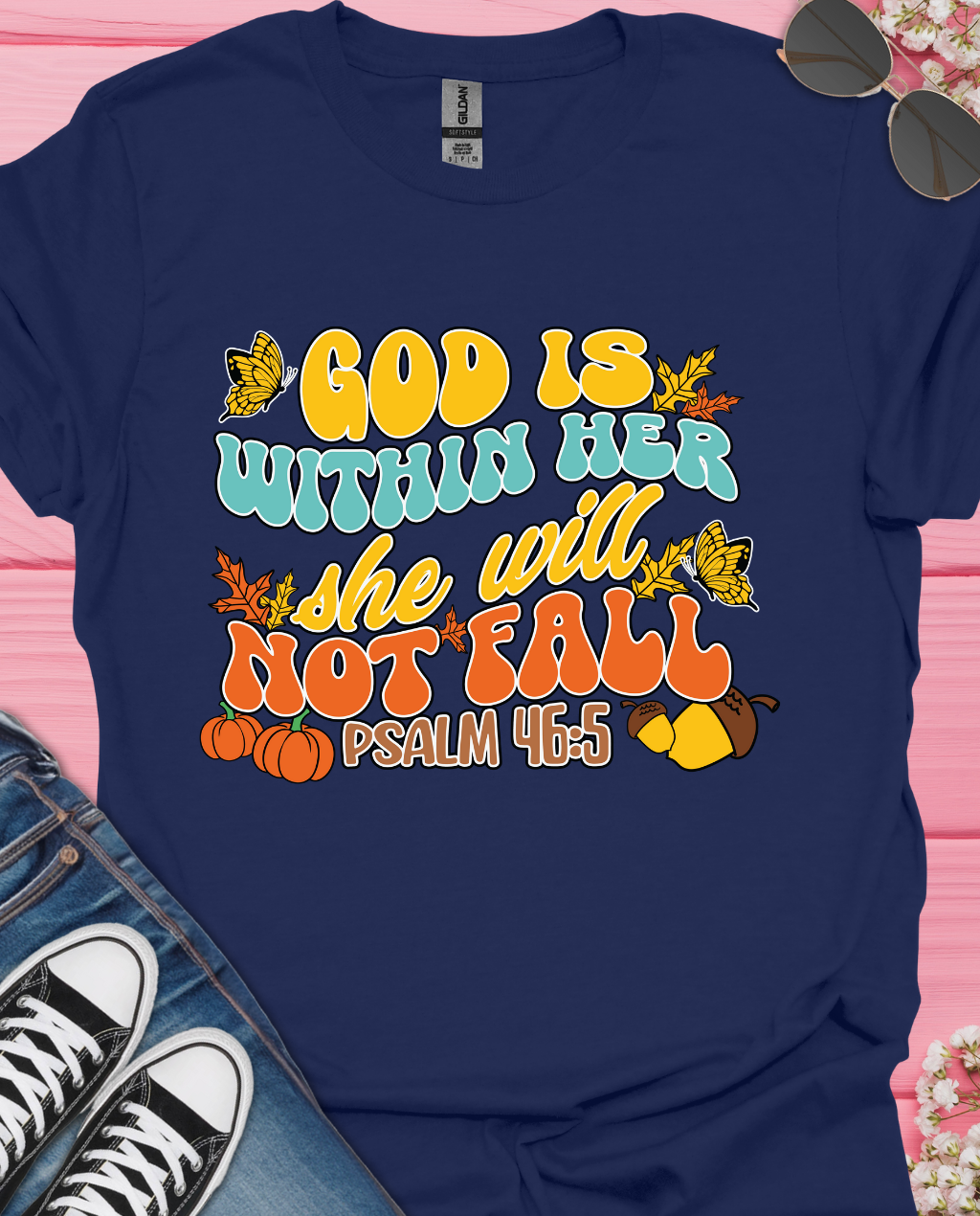 God is With Her T-Shirt