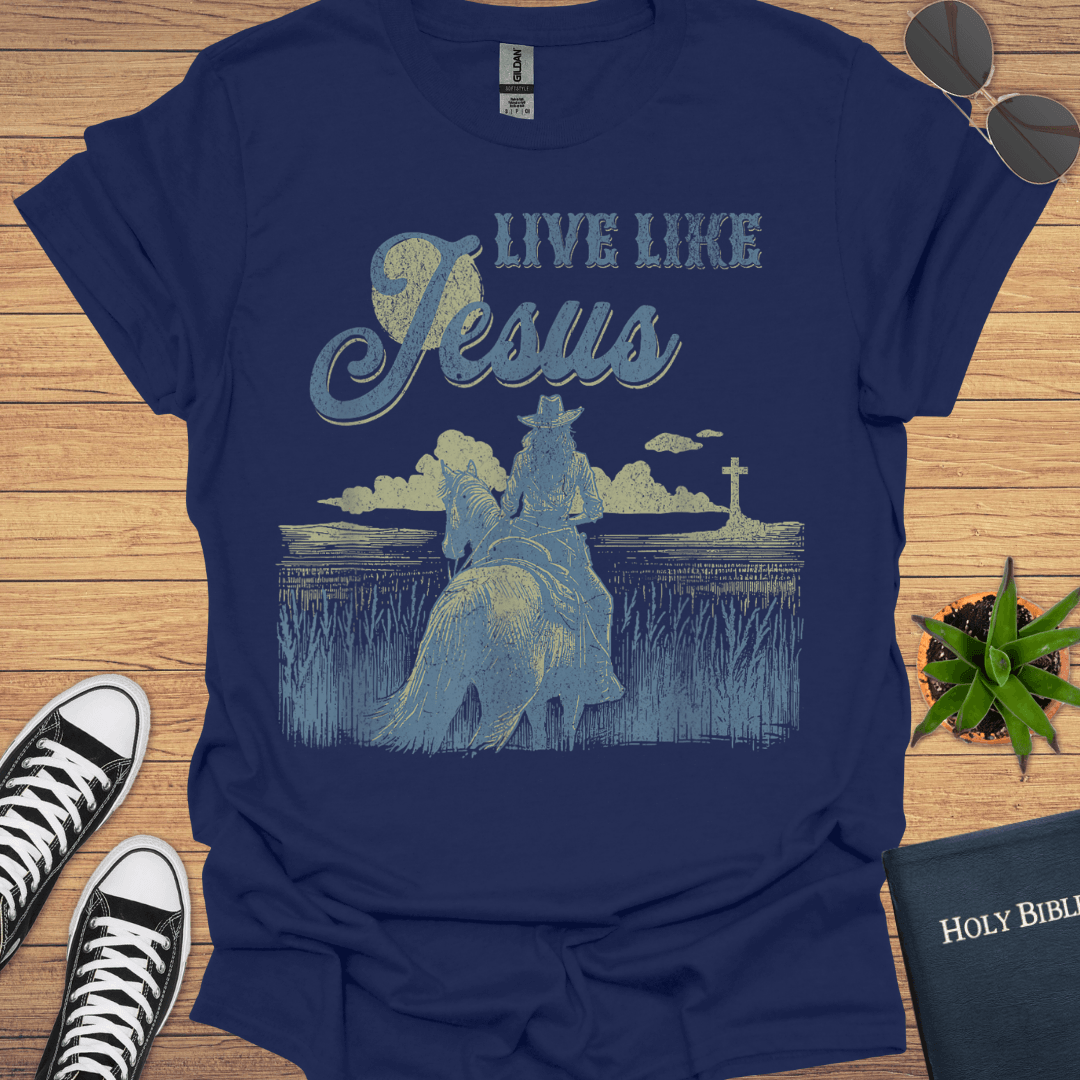 Leave Like Jesus T-Shirt - Christian Clothes