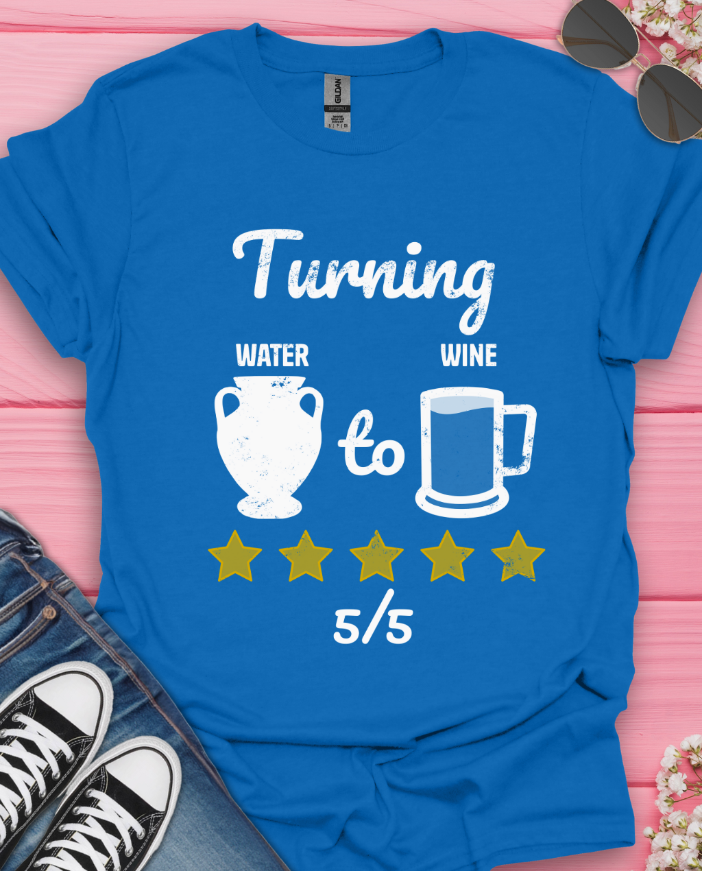 Turning Water To Wine T-Shirt