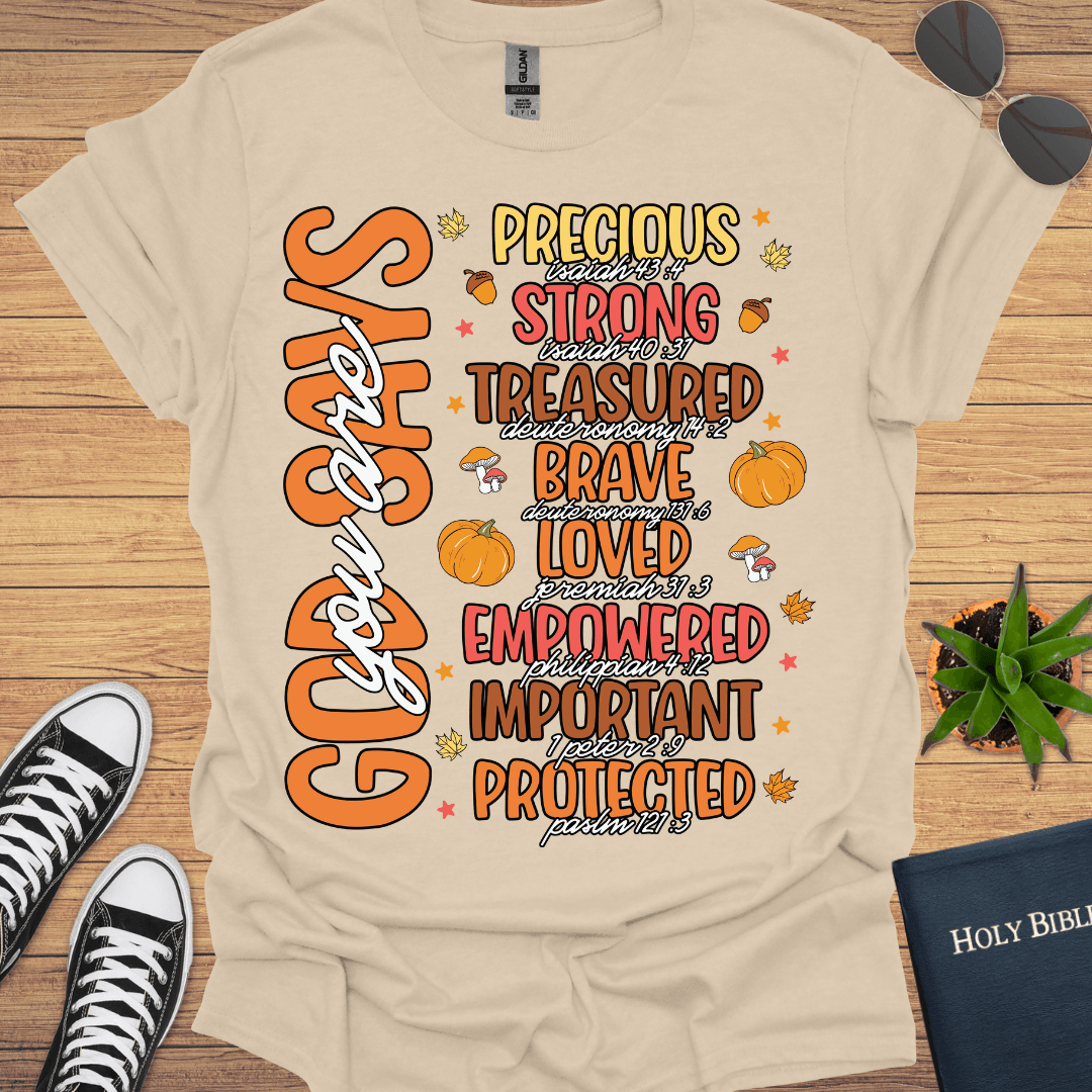 God Says I Am T-Shirt - Christian Clothes