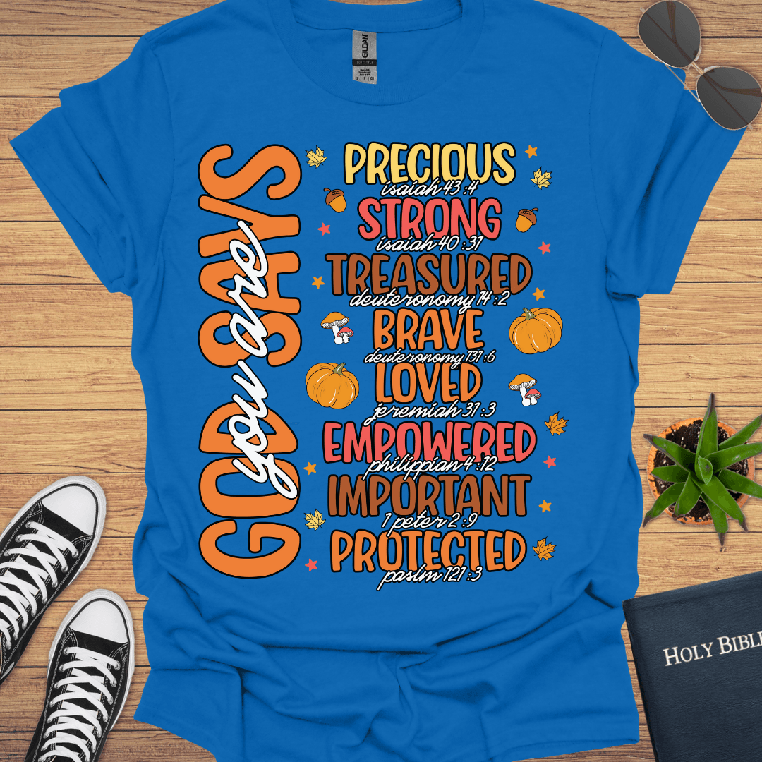 God Says I Am T-Shirt - Christian Clothes