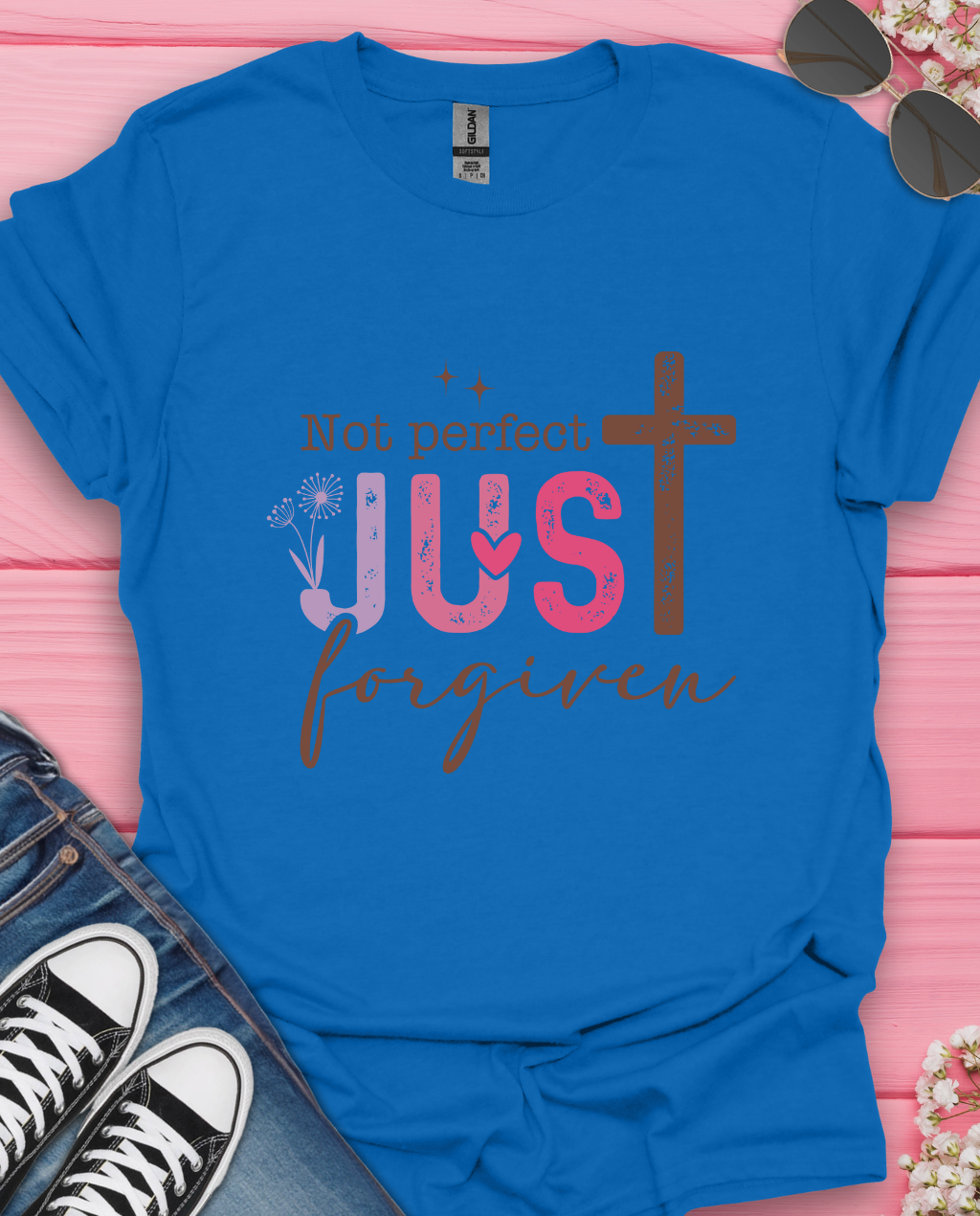 Not Perfect Just Forgiven T-Shirt