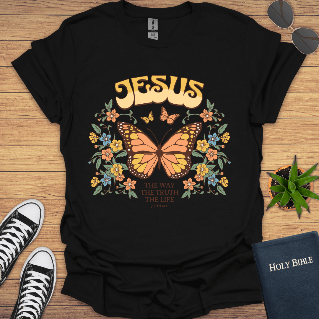 Jesus The Way The Truth The Way T-Shirt - Christian Clothes
