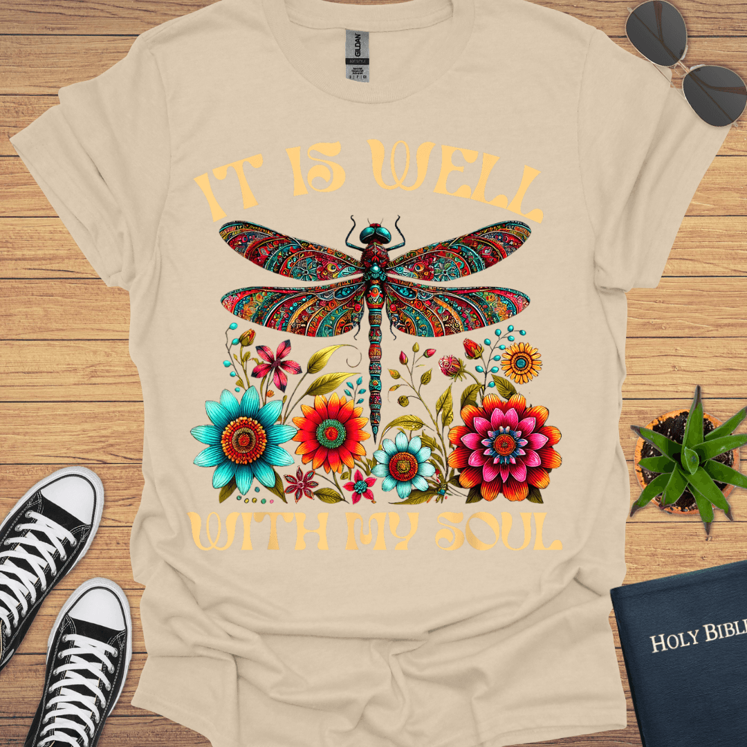It Is Well With My Soul T-Shirt - Christian Clothes