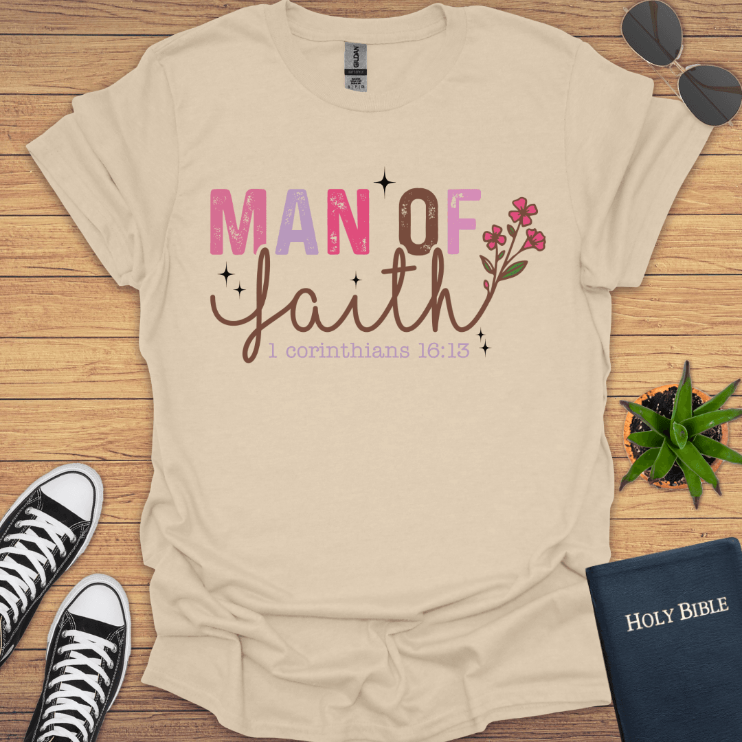 Man of Faith T-Shirt - Christian Clothes