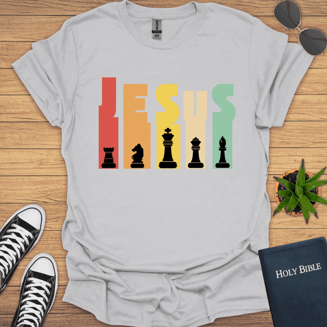 Jesus Chess Design - Christian Clothes