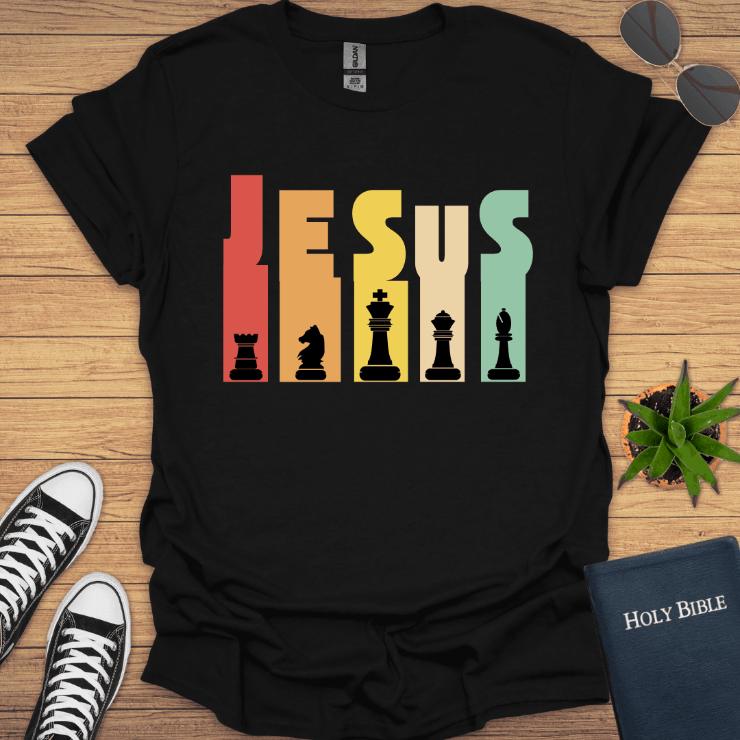 Jesus Chess Design - Christian Clothes