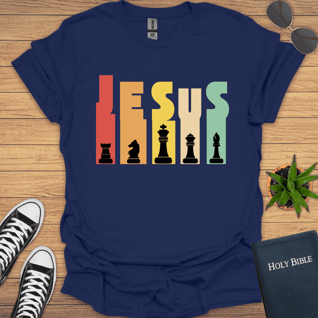 Jesus Chess Design - Christian Clothes