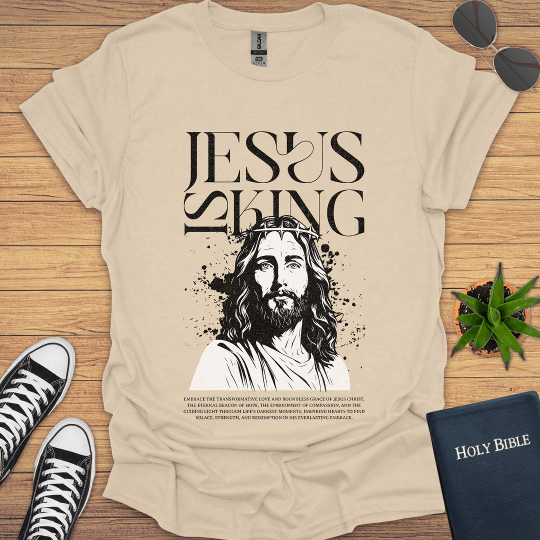 Jesus Is King T-Shirt - Christian Clothes