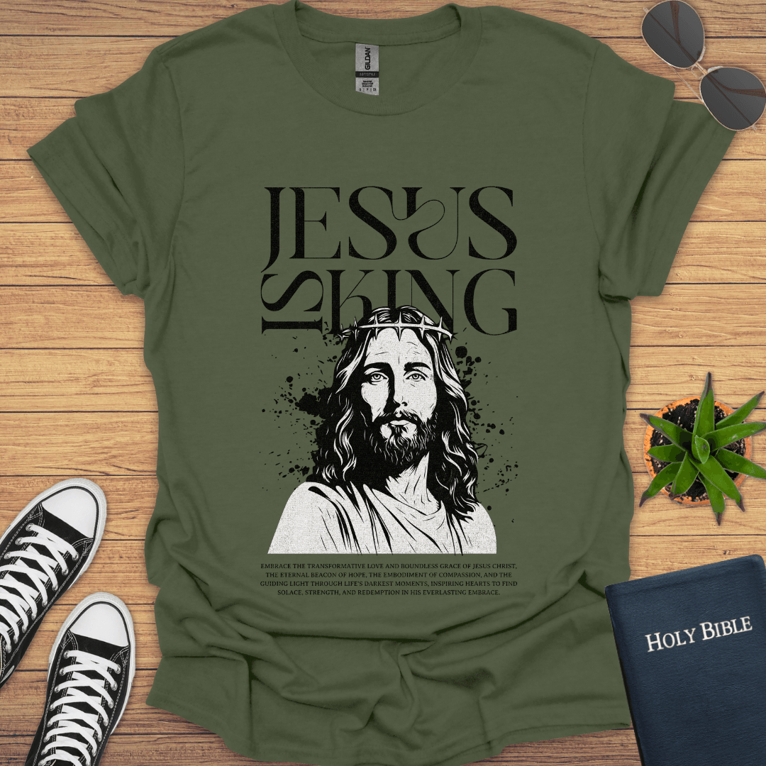 Jesus Is King T-Shirt - Christian Clothes