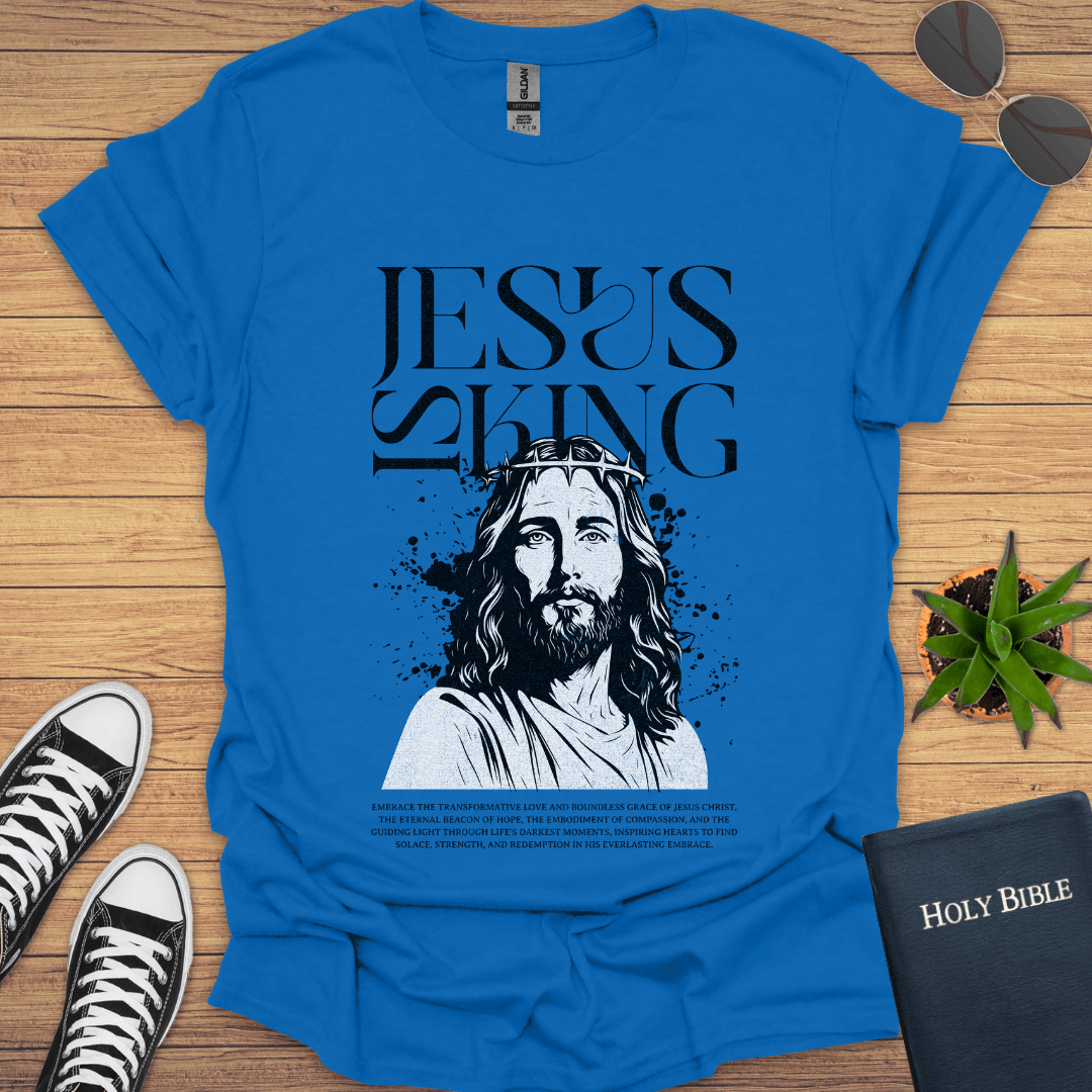 Jesus Is King T-Shirt - Christian Clothes