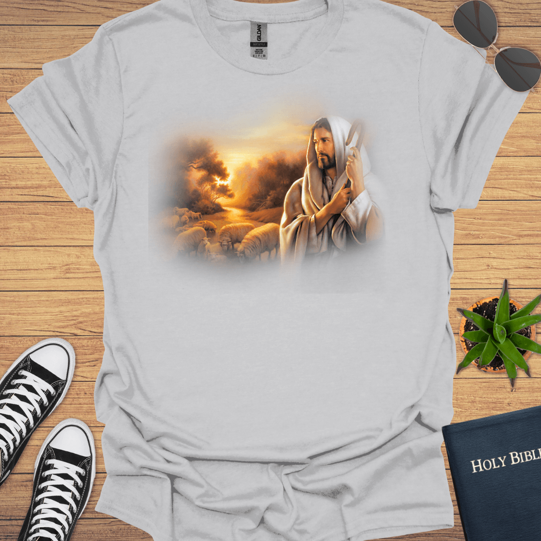 Jesus the Good Shepherd T-Shirt - Christian Clothes