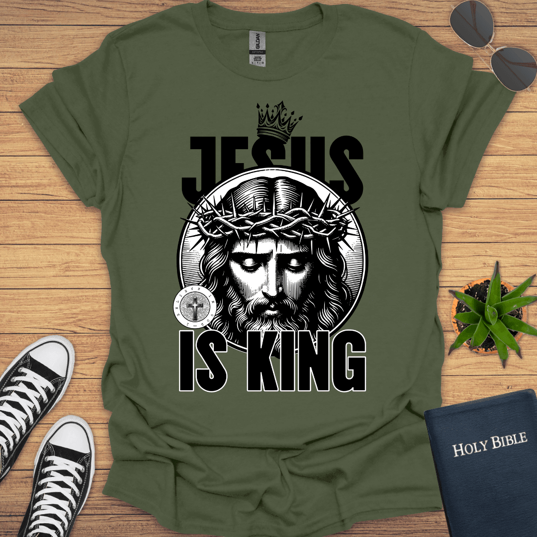 Jesus Is King T-Shirt - Christian Clothes