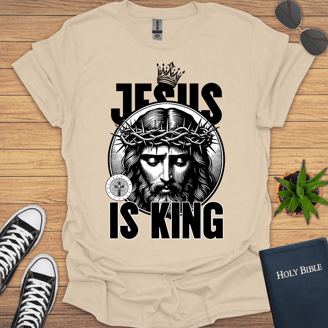Jesus Is King T-Shirt - Christian Clothes