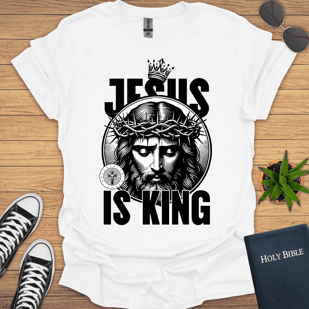 Jesus Is King T-Shirt - Christian Clothes