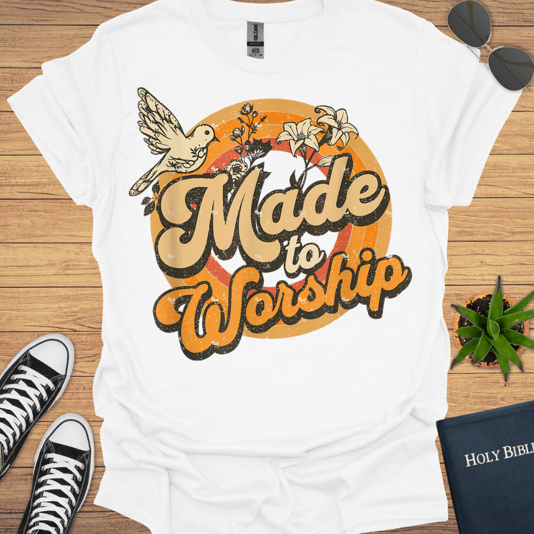 Made To Worship T-Shirt - Christian Clothes