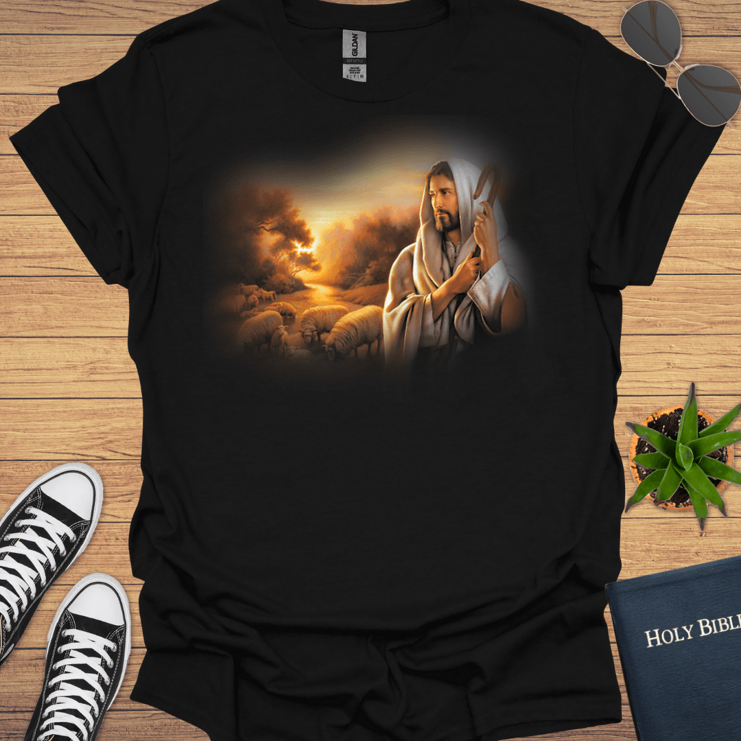 Jesus the Good Shepherd T-Shirt - Christian Clothes