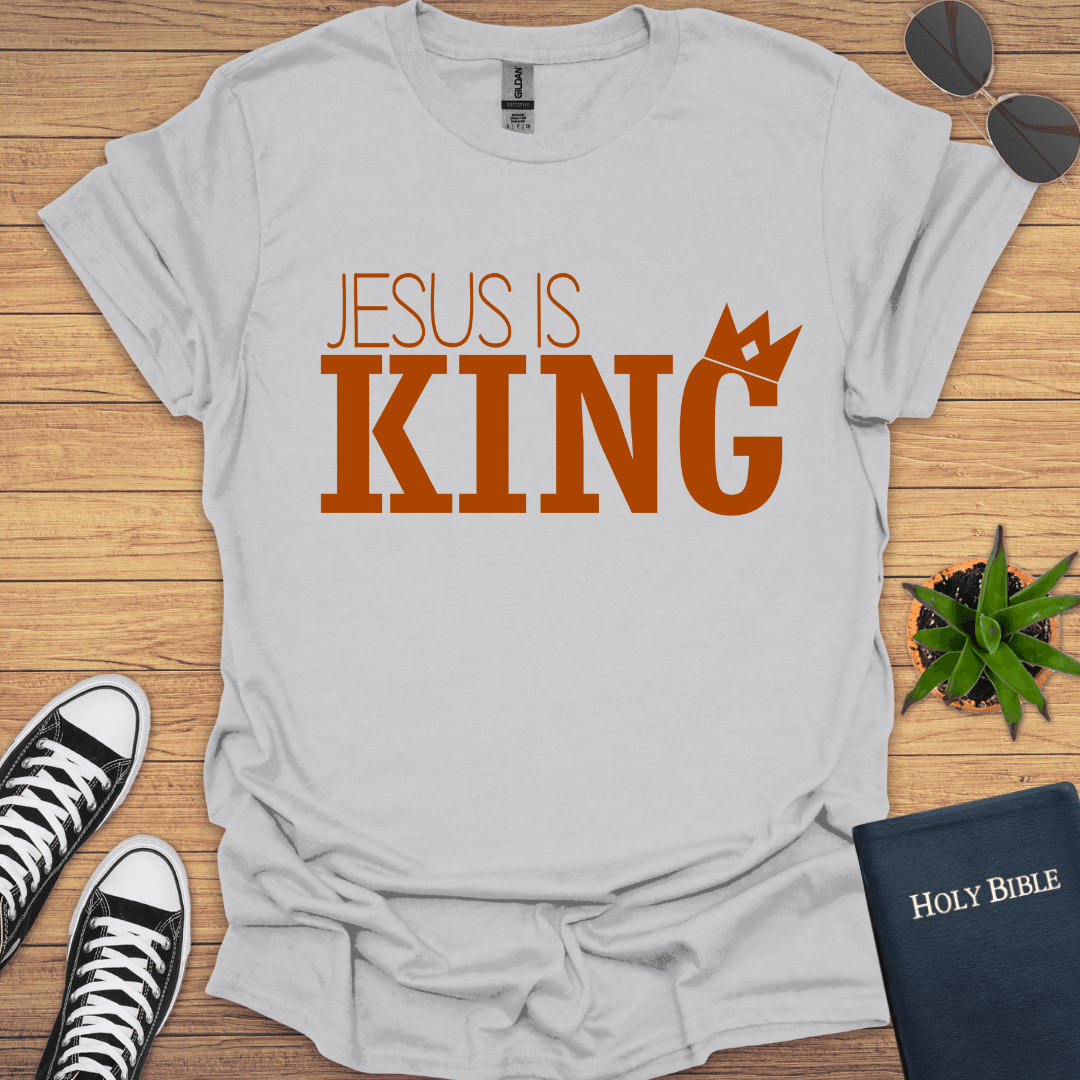 Jesus Is King T-Shirt - Christian Clothes
