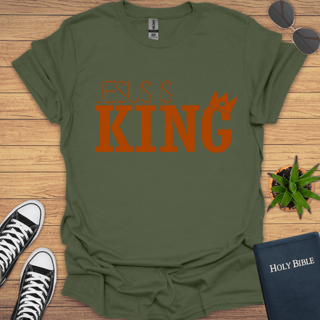 Jesus Is King T-Shirt - Christian Clothes