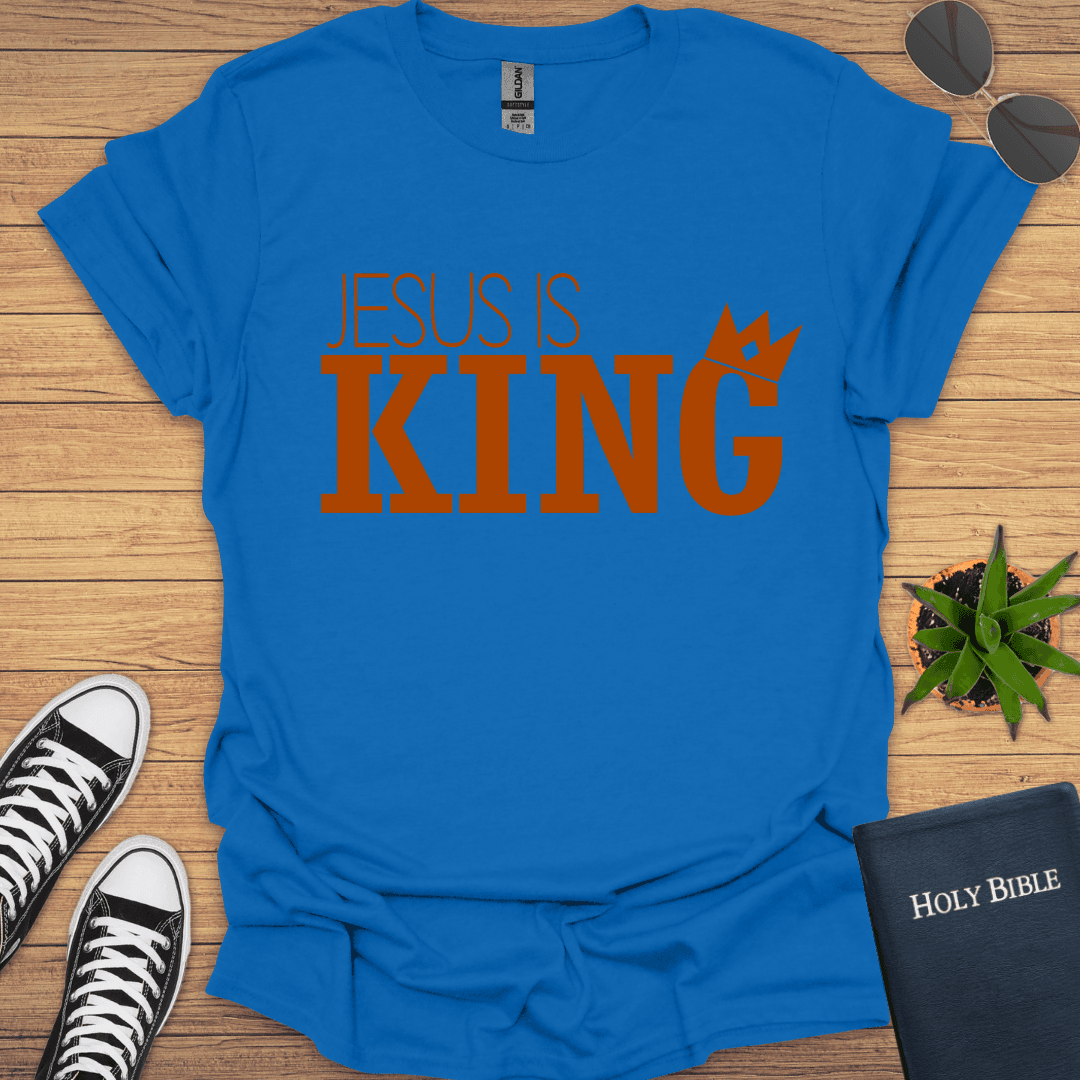 Jesus Is King T-Shirt - Christian Clothes