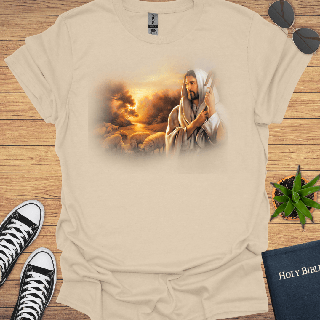 Jesus the Good Shepherd T-Shirt - Christian Clothes