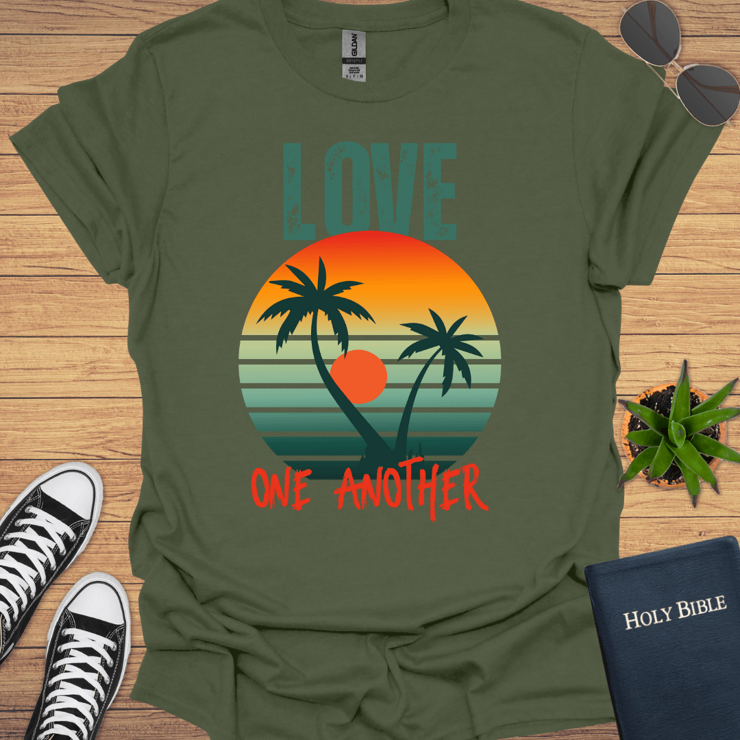 Love God and One Another T-Shirt - Christian Clothes