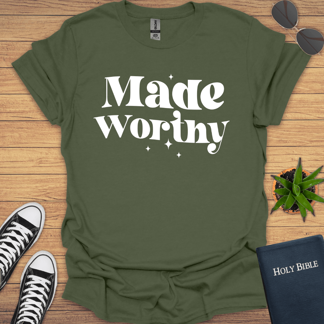 Made Worthy T-Shirt - Christian Clothes