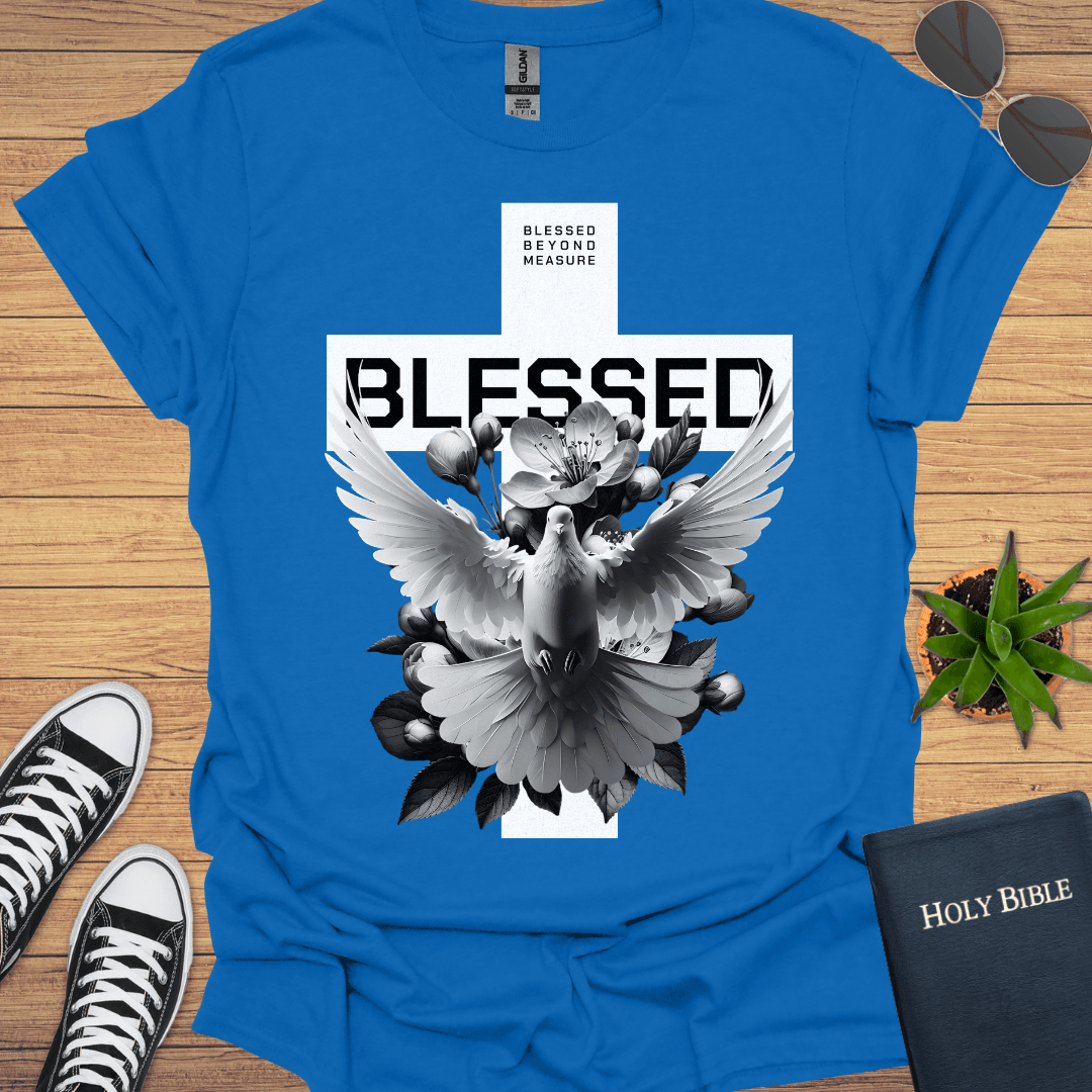 Blessed Cross T-Shirt - Christian Clothes