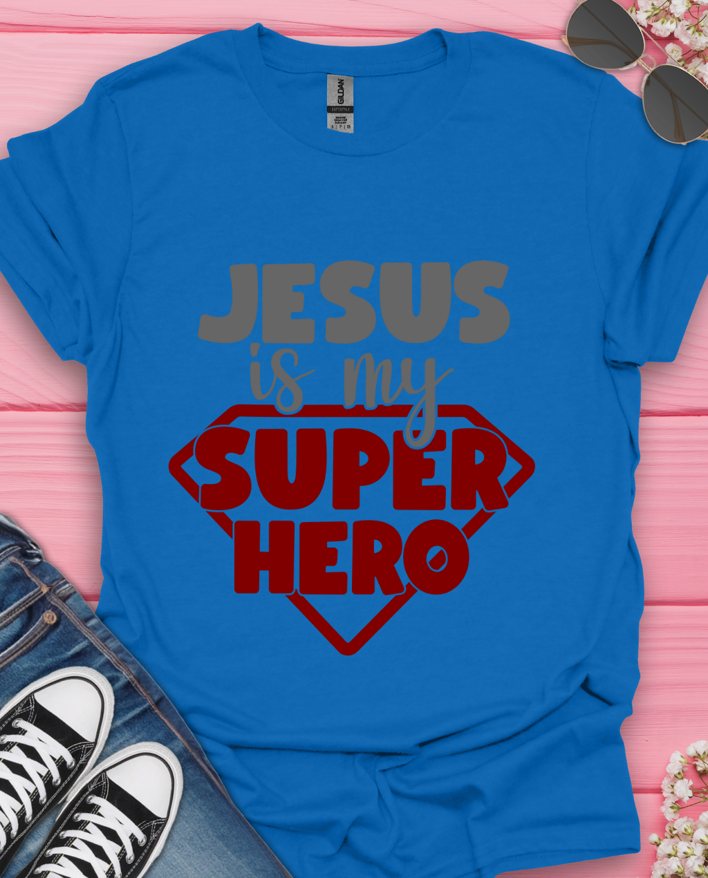 Jesus Is My Superhero T-Shirt