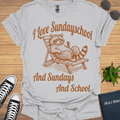 I Love Sundayschool T-Shirt - Christian Clothes