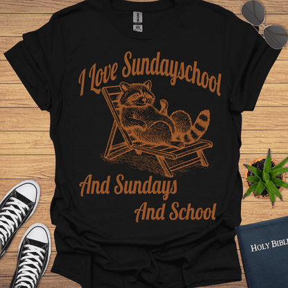 I Love Sundayschool T-Shirt - Christian Clothes