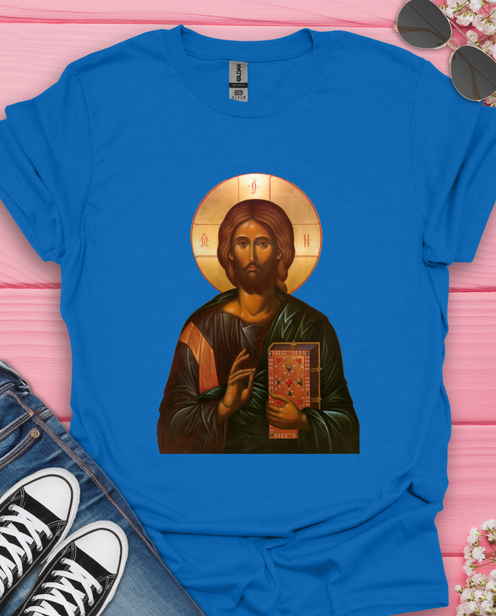 Jesus Eastern Design   T-Shirt