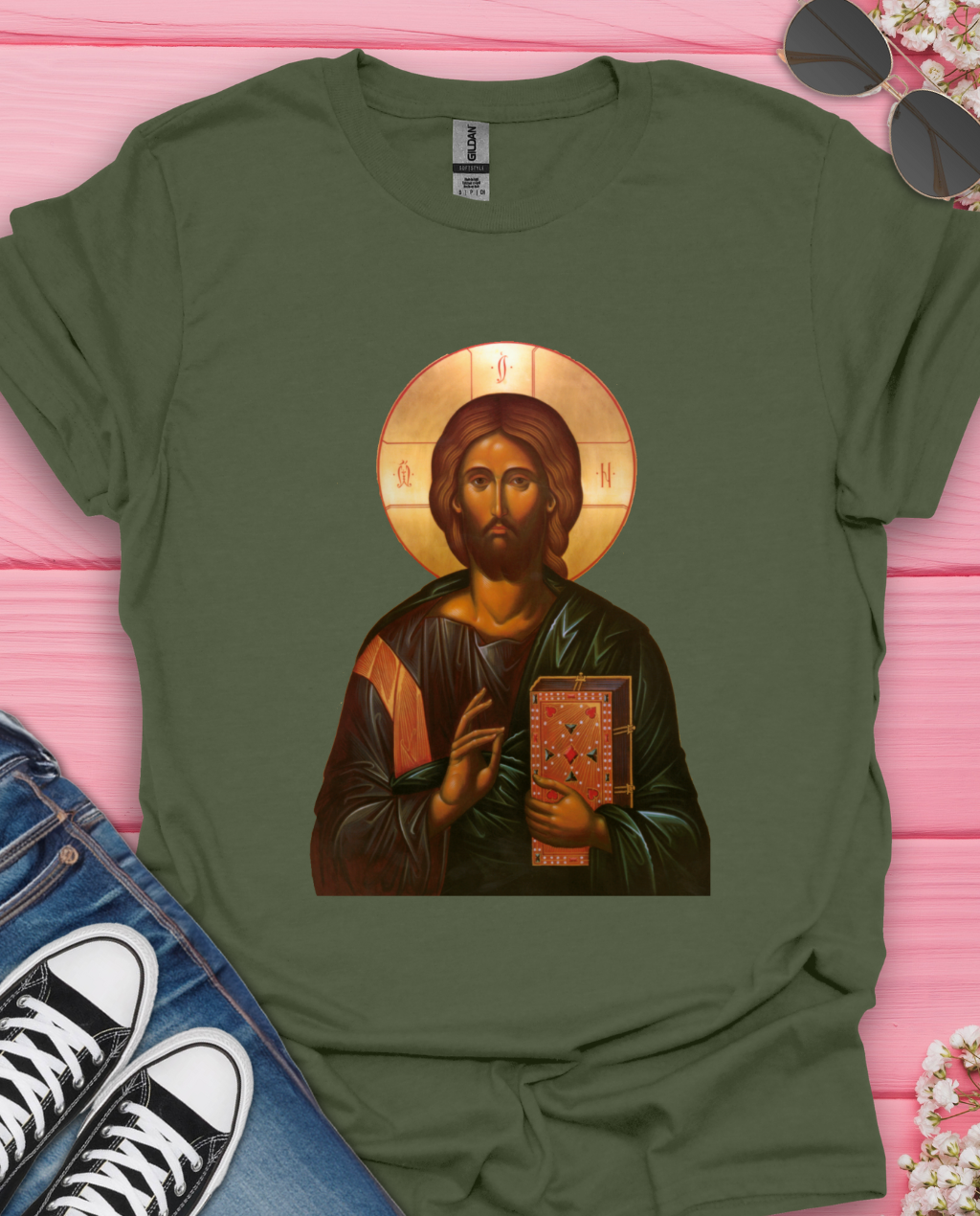 Jesus Eastern Design   T-Shirt