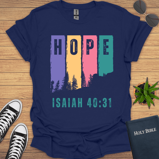 Hope Isaiah 40:31 T-Shirt - Christian Clothes