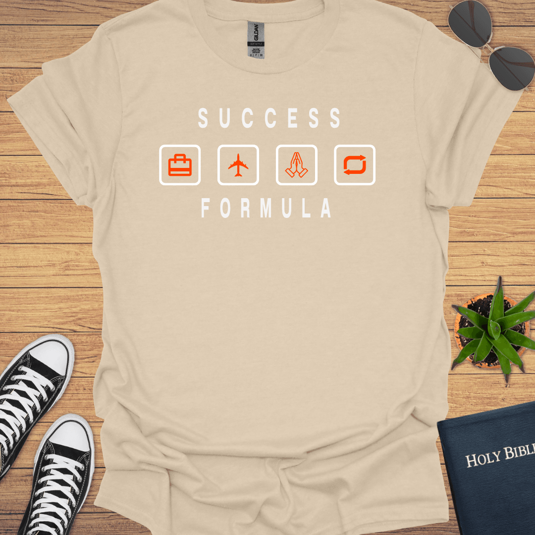 Success Formula T-Shirt - Christian Clothes