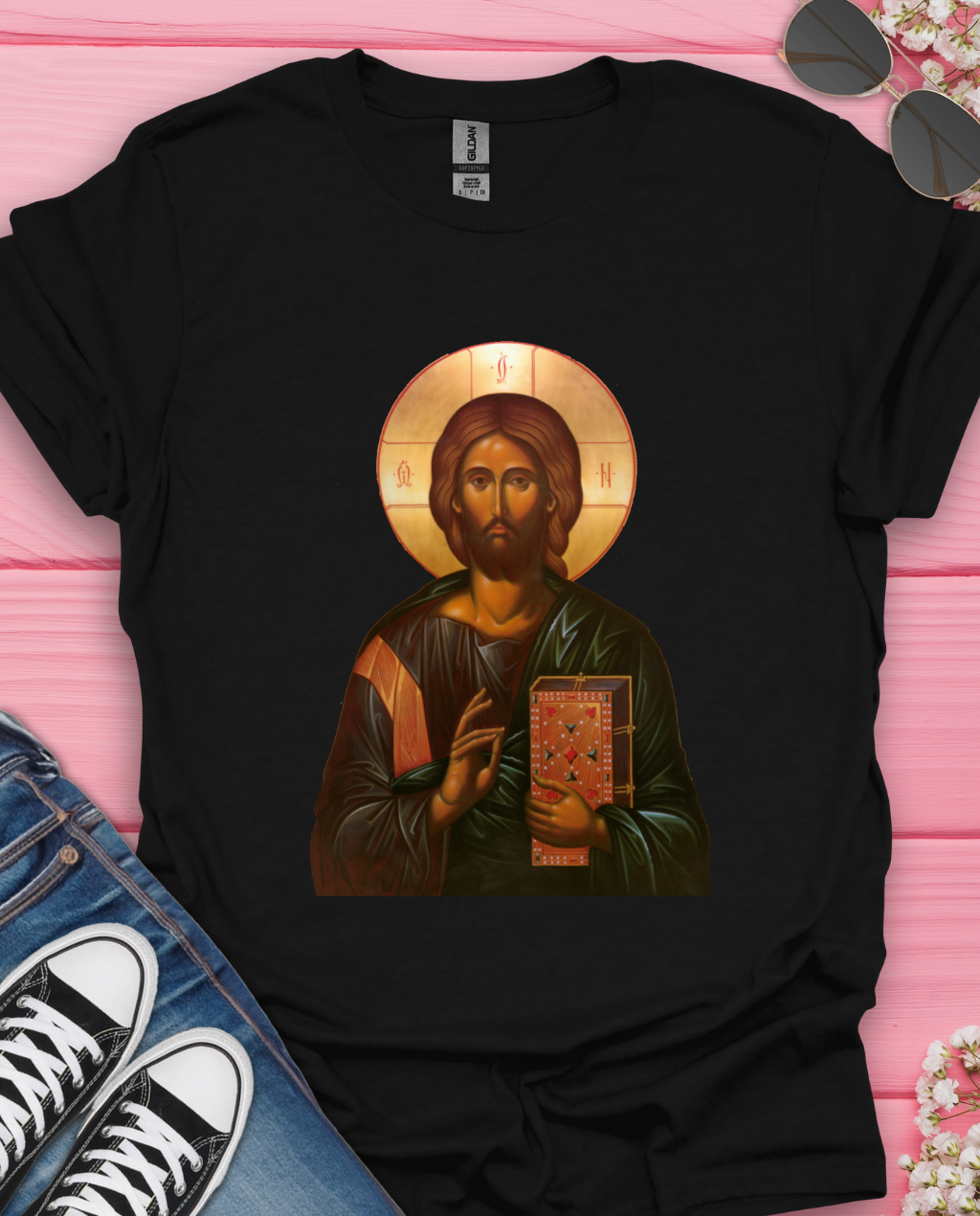 Jesus Eastern Design   T-Shirt