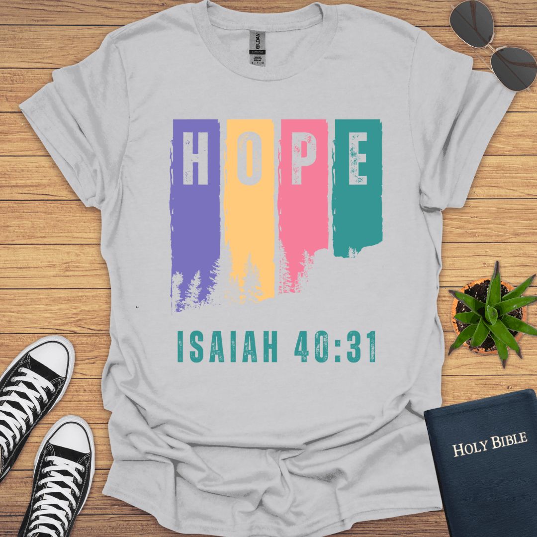 Hope Isaiah 40:31 T-Shirt - Christian Clothes